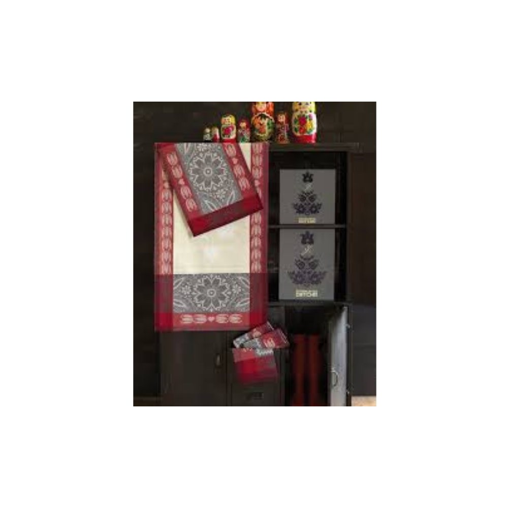 Set de table Datcha col.vodka, dim.54x38cm, Le Jacquard Français