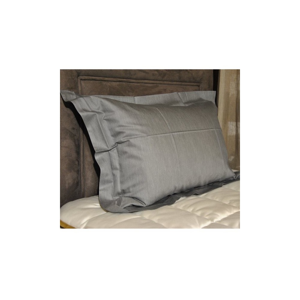 taie d'oreiller MASTRO RAPHAEL-UNITO VICTOR 50 x70 cm col 10B gris
