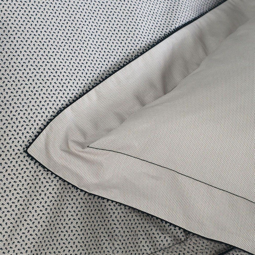 Taie d'oreiller Songe d'une Nuit col.grège, dim.64x64cm, Nina Ricci