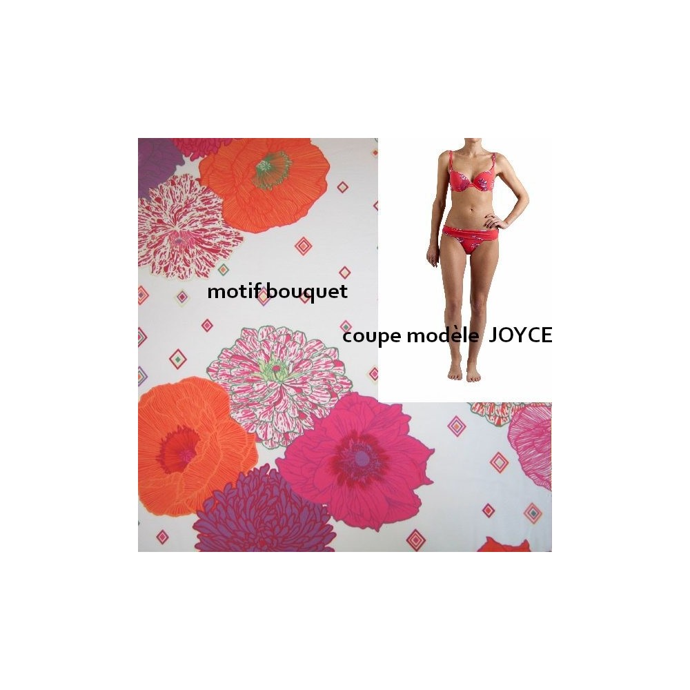 maillot de bains 2 pièces MANUEL CANOVAS - JOYCE bouquet taille 2 (36)