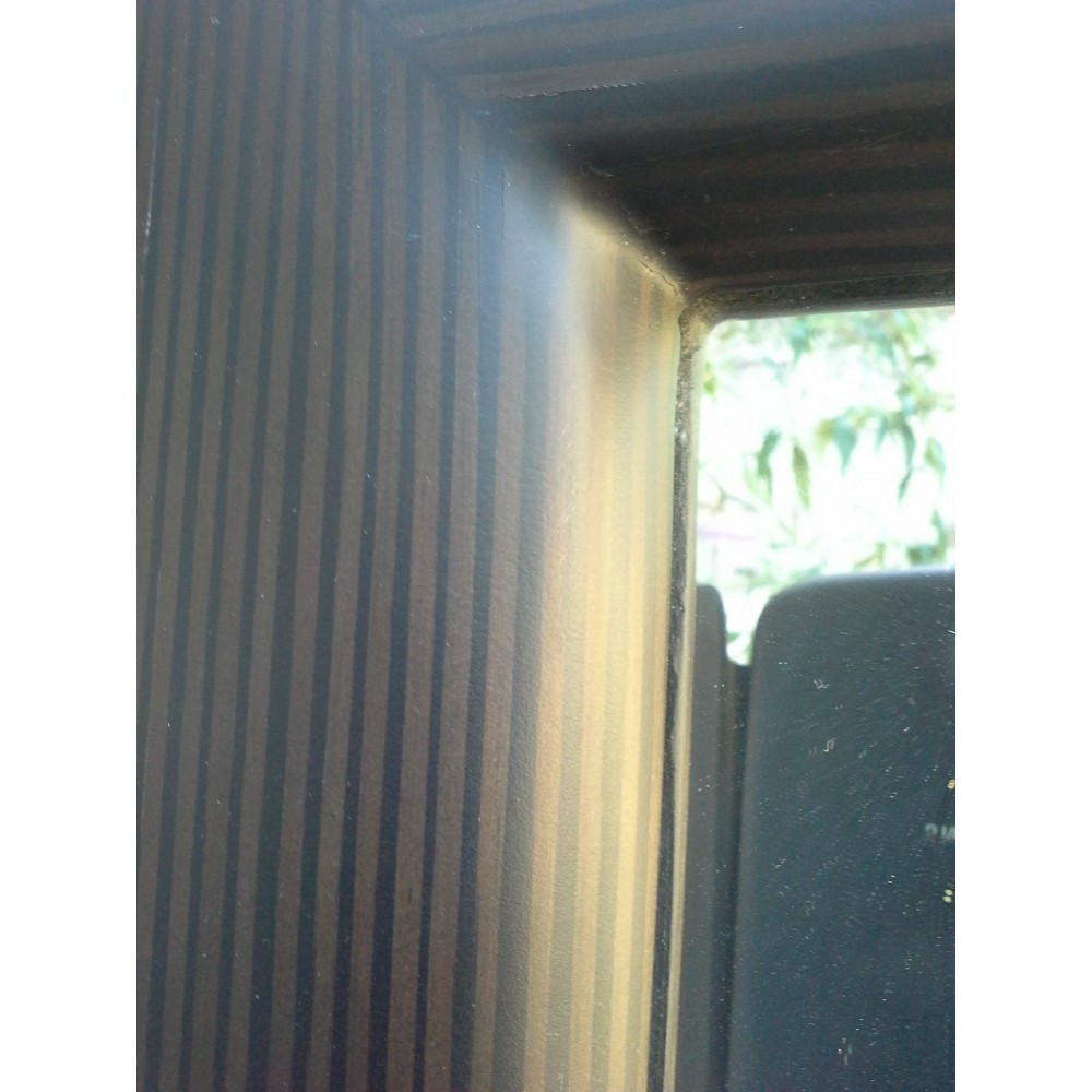 miroir avec cadre bambou H. 240 cm - L 65 cm 