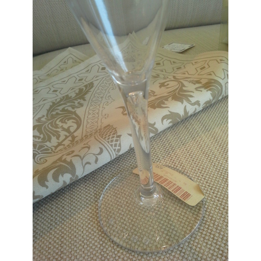 6 flûtes de champagne en plexi VESTA - LIKE WATER diam. 6,5/haut. 20 cm