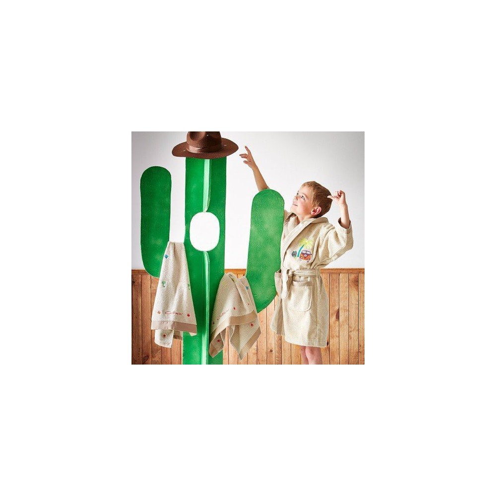 Peignoir éponge Baroudeur col.beige, taille 4-6ans, Catimini