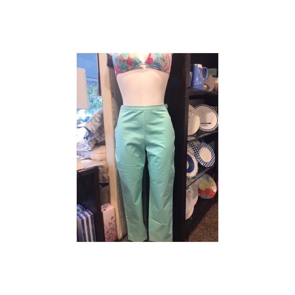 Pantalon AVA uni turquoise taille 3 (38), Manuel Canovas