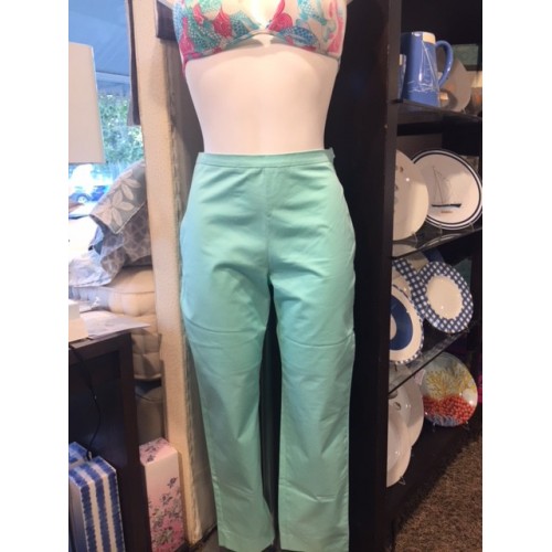 Pantalon AVA uni turquoise taille 3 (38), Manuel Canovas