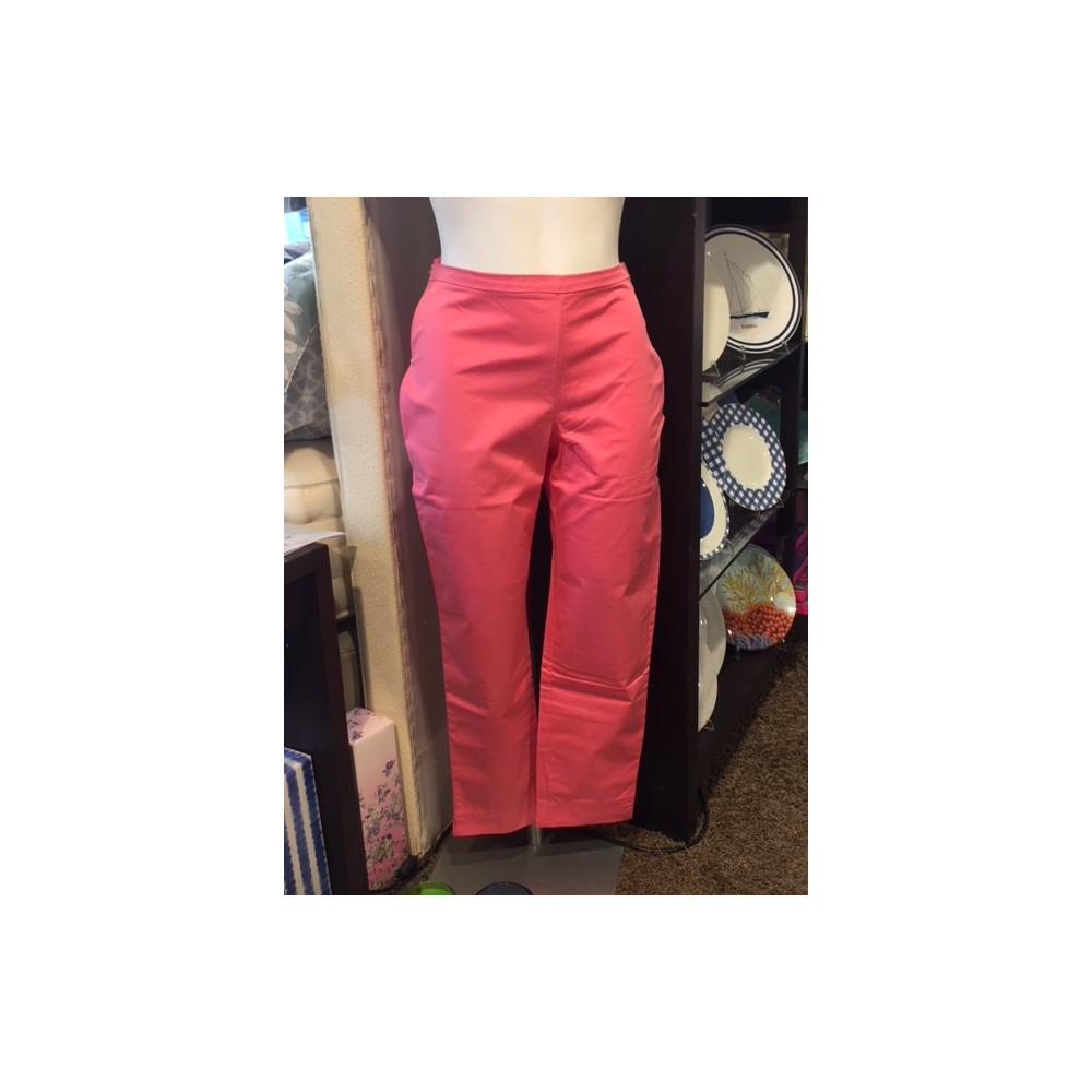 Pantalon AVA uni rose taille 5 (42), Manuel Canovas