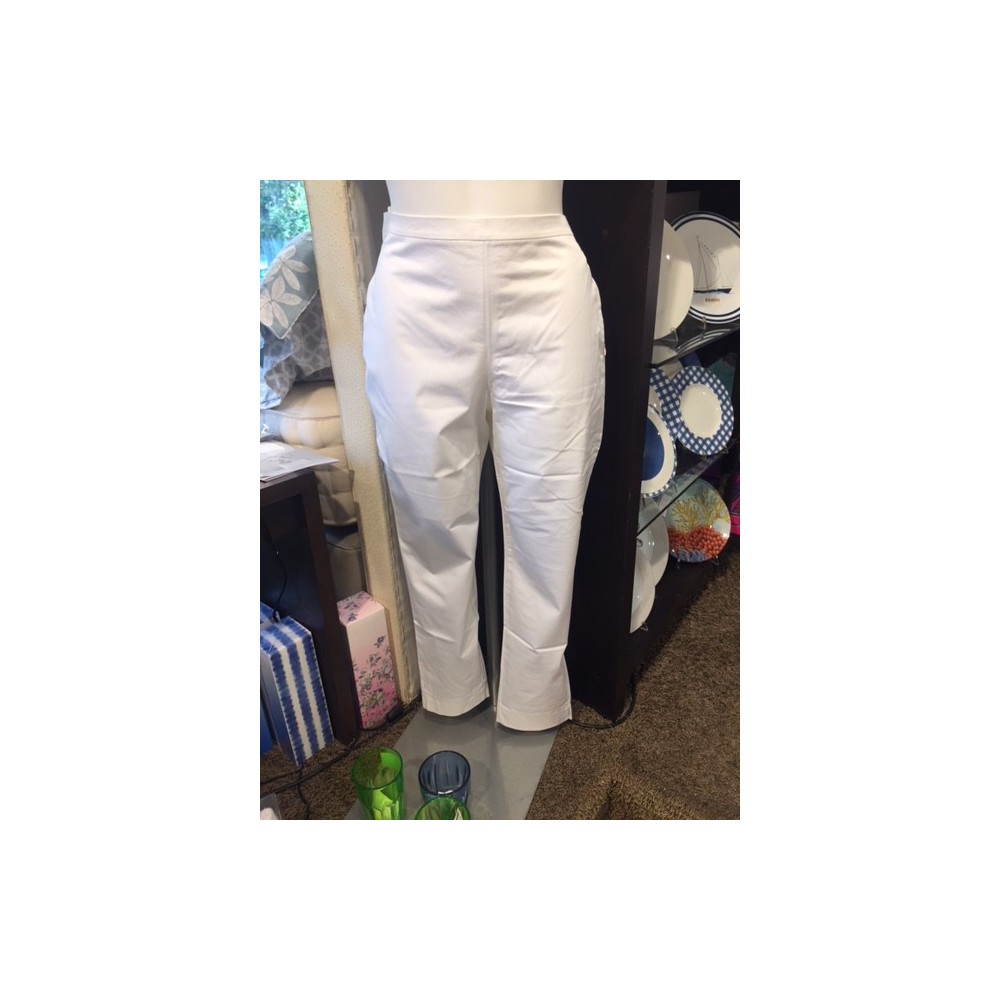 Pantalon  AVA uni blanc taille 3 (38), Manuel Canovas