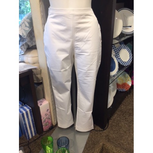 Pantalon  AVA uni blanc taille 3 (38), Manuel Canovas