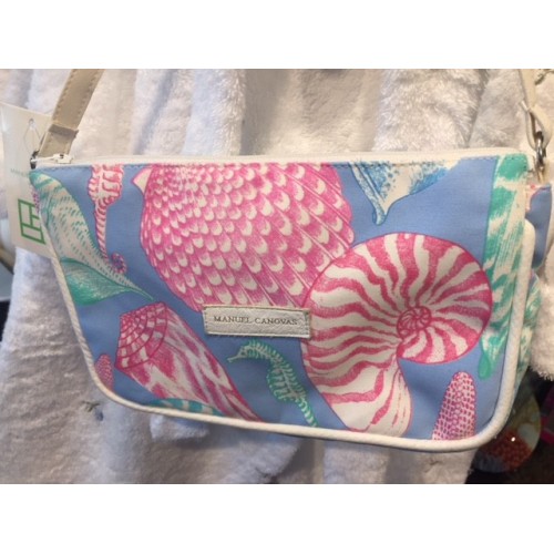 Sac NOLITA Shelly avec anse en cuir, dim.21x13cm, Manuel Canovas