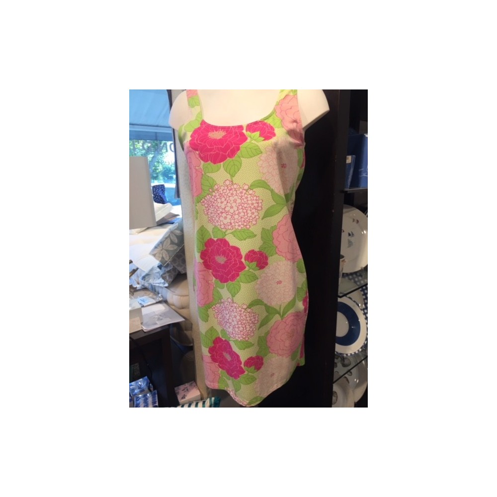 Robe ABADIA Cosmos col.vert-rose - taille 5 (42), Manuel Canovas