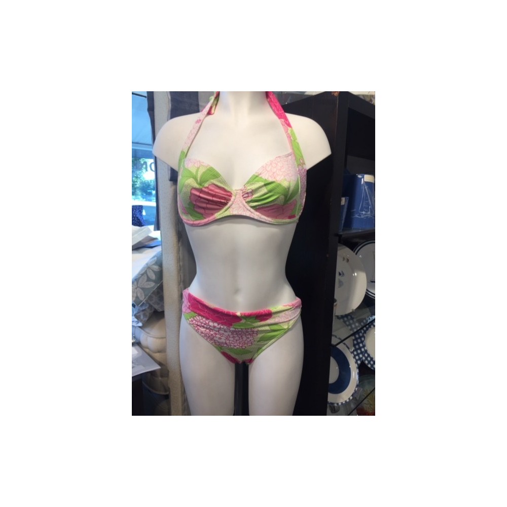 Bikini HOLLY Cosmos col.vert-rose, taille 3 (38), Manuel Canovas