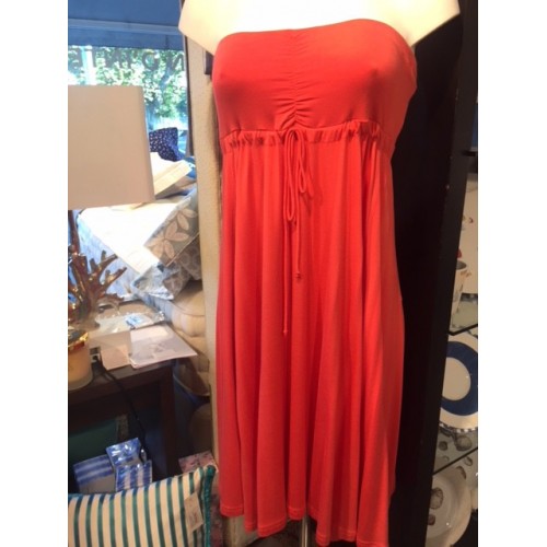 Robe AURELIE unie col.corail - taille 3 (38), Manuel Canovas