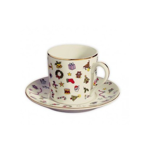 tasse et sous-tasse nespresso NOEL, RéF. 5447, Edzard