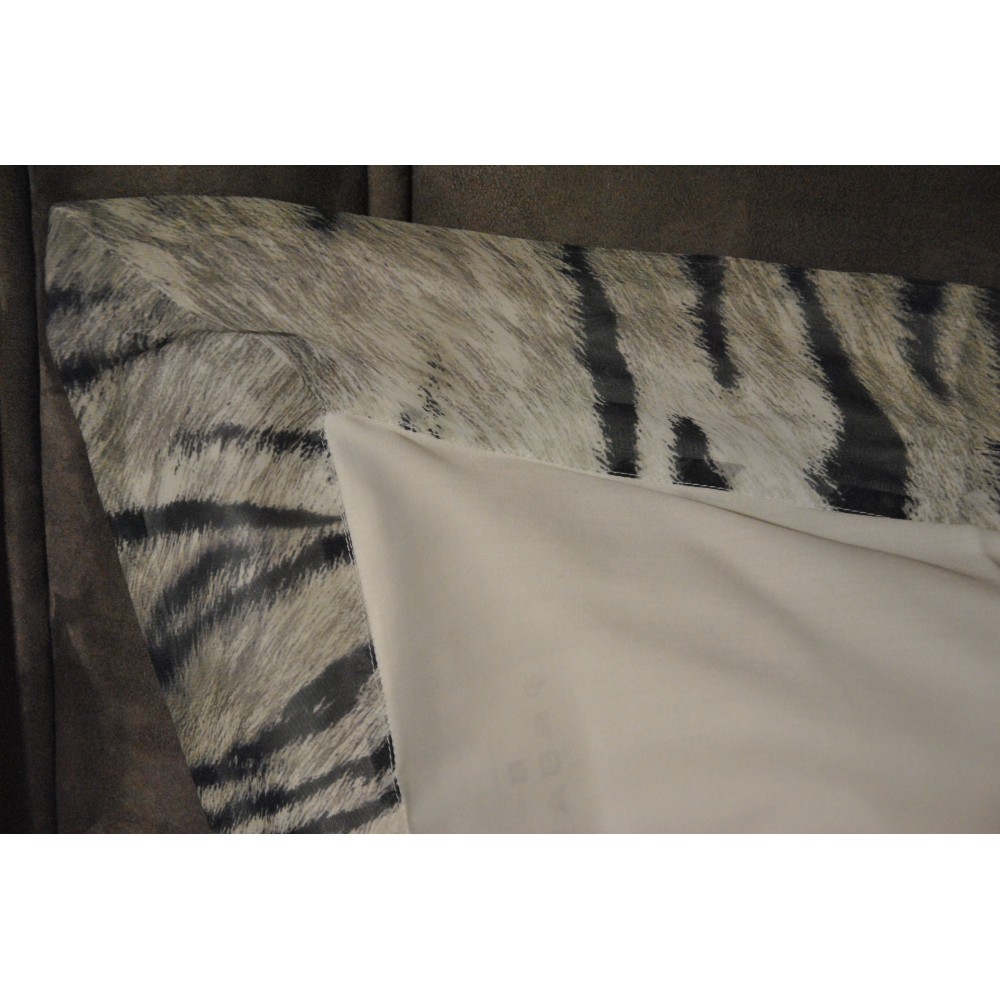 Housse de couette 160 x 210 cm et 1 taie d'oreiller 50 x 70 cm  Savage Zèbre, Mastro Raphael