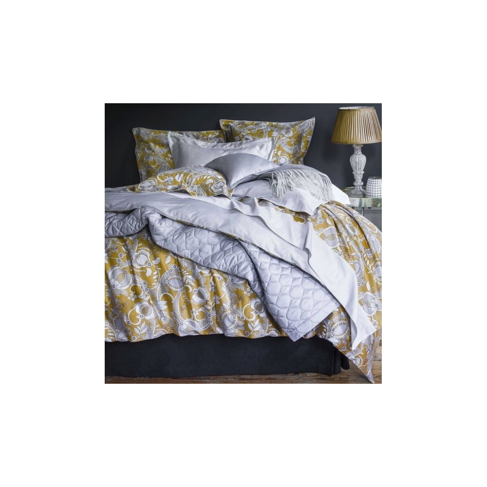 Taie d'oreiller MOGADOR ocre 50 x 75 cm, Alexandre Turpault