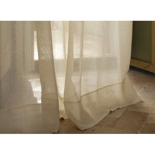 Rideau MASTRO RAPHAEL-TENDA LINO UNITO 210 x 260 cm col beige 02
