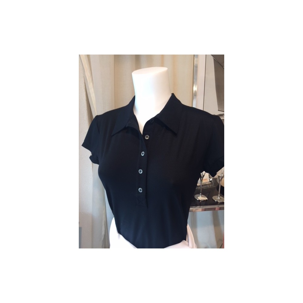 Tee-shirt Carmina Uni col.noir T4 (40),  Manuel Canovas