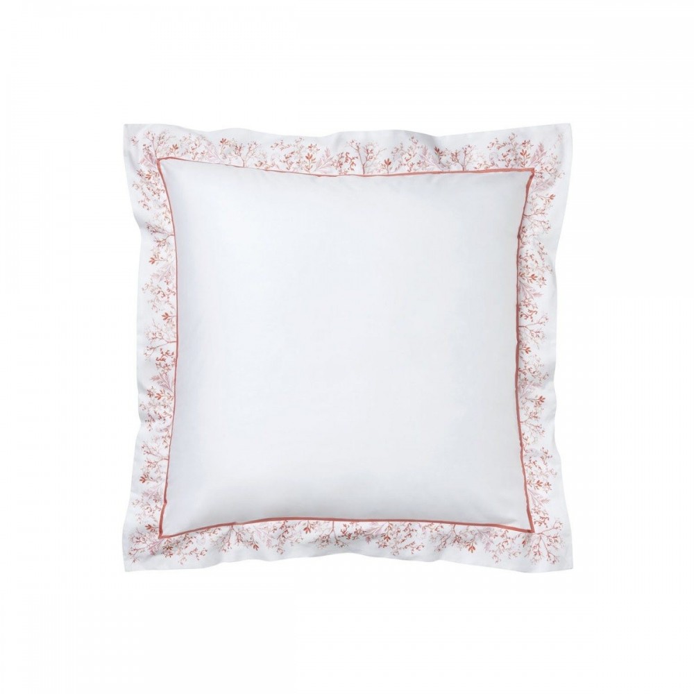 TAIE d'oreiller Zanzibar corail 50 x 75 cm, Alexandre Turpault