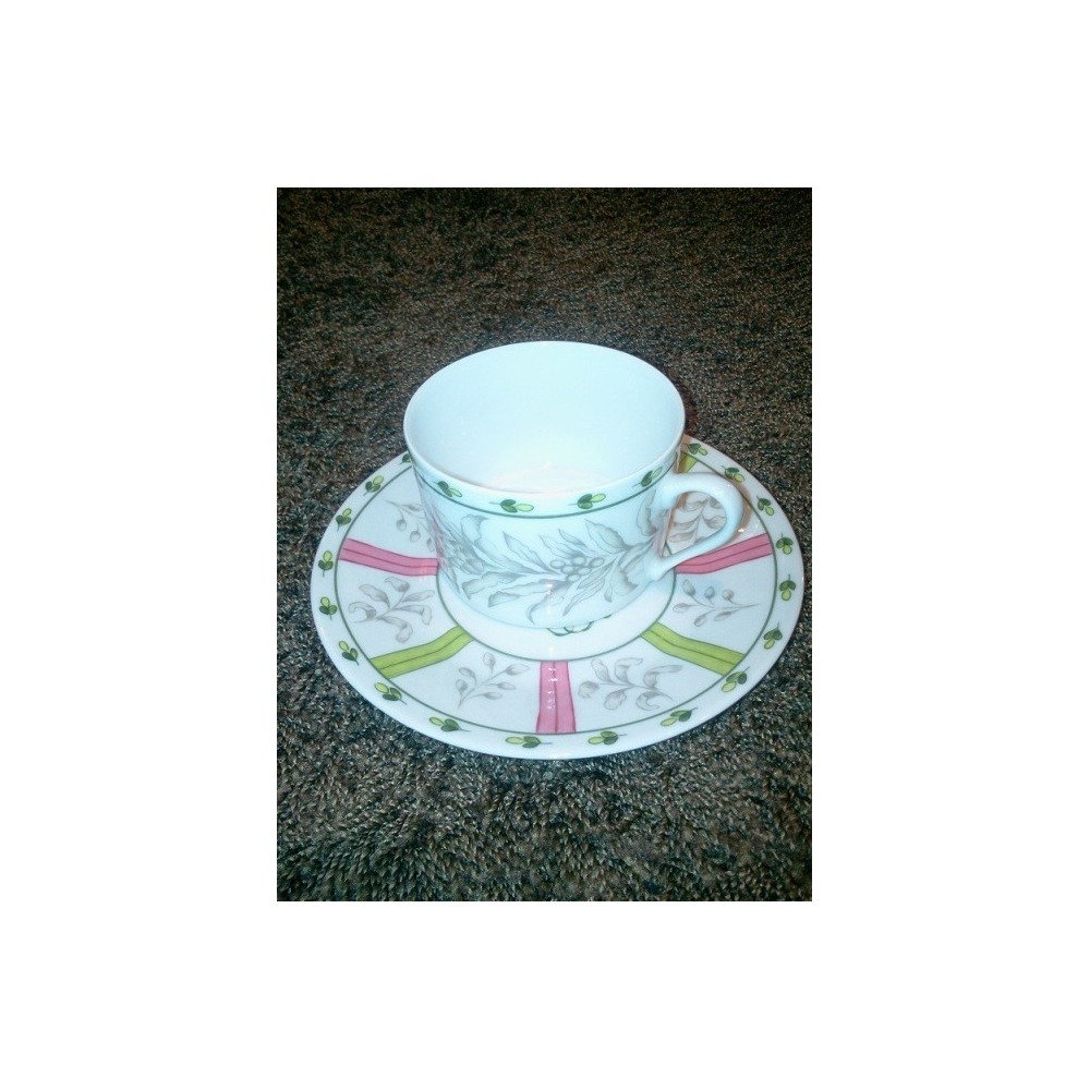 Tasse et sous-tasse Tobago PIERRE FREY