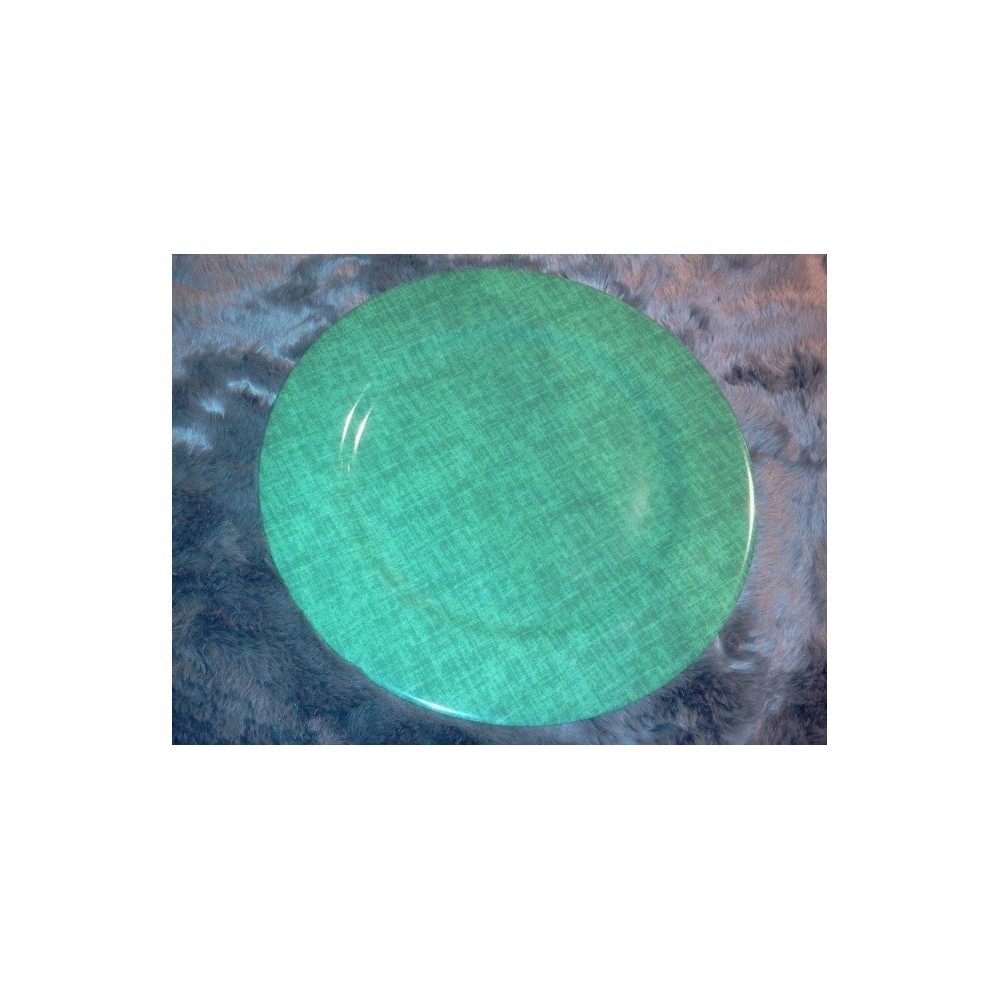 Assiettes vertes PIERRE FREY