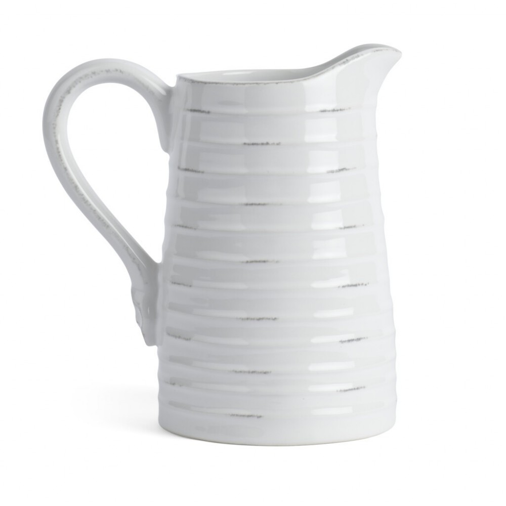 Bowsley Medium Jug - White
