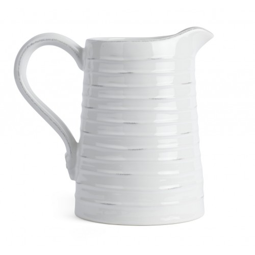 Bowsley Tall Jug - White