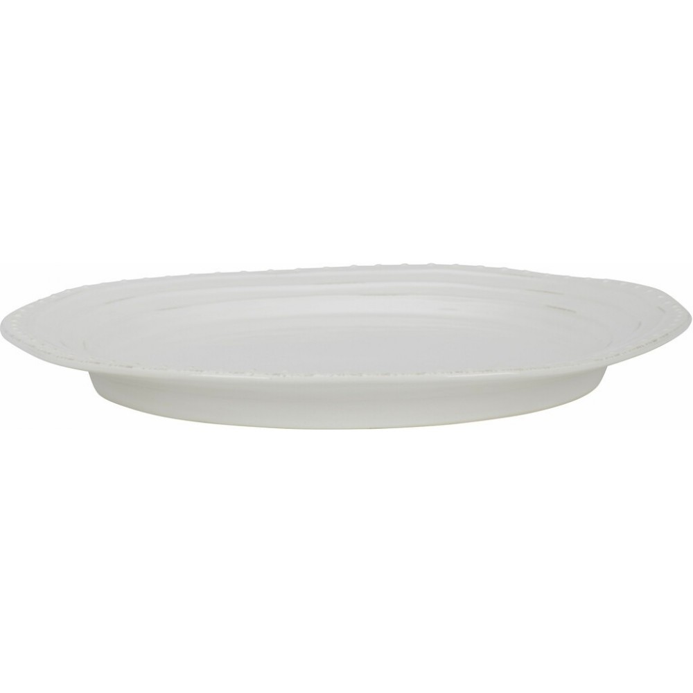 Bowsley Dinner Plate - White