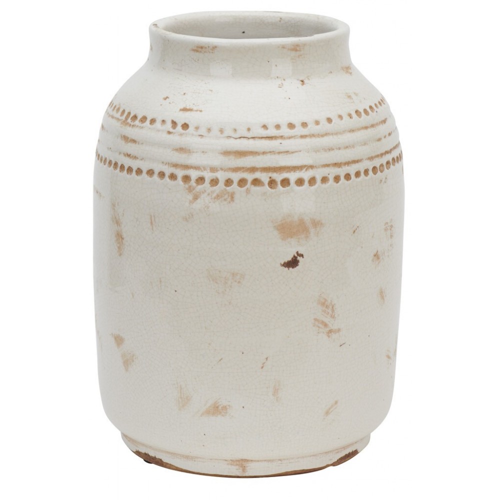 Haybrook Medium Vase - Snow