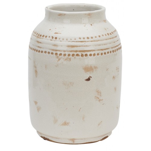 Haybrook Medium Vase - Snow