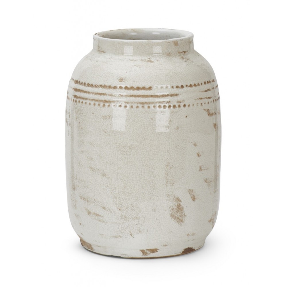 Haybrook Large Vase  - Snow