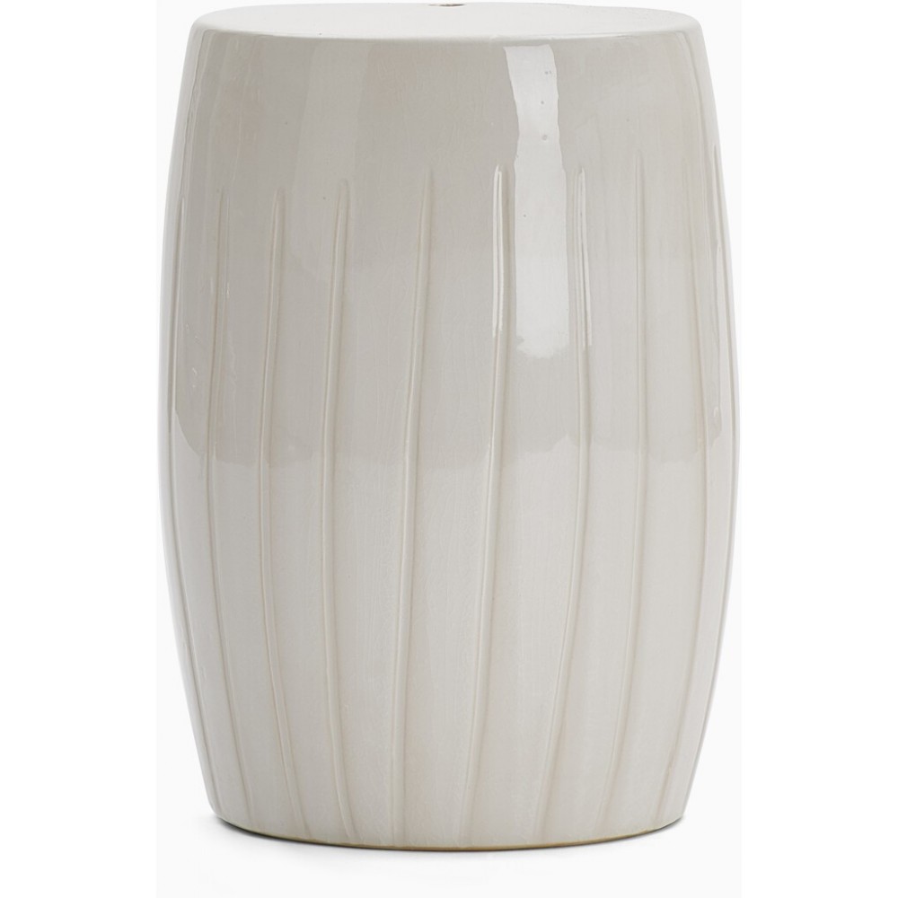 Beswick Ceramic Stool - Snow