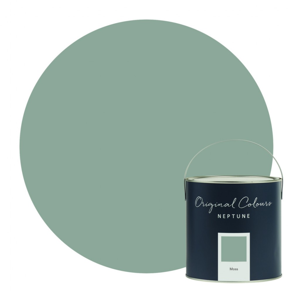 Neptune Matt Emulsion Paint 2.5Ltr - Moss