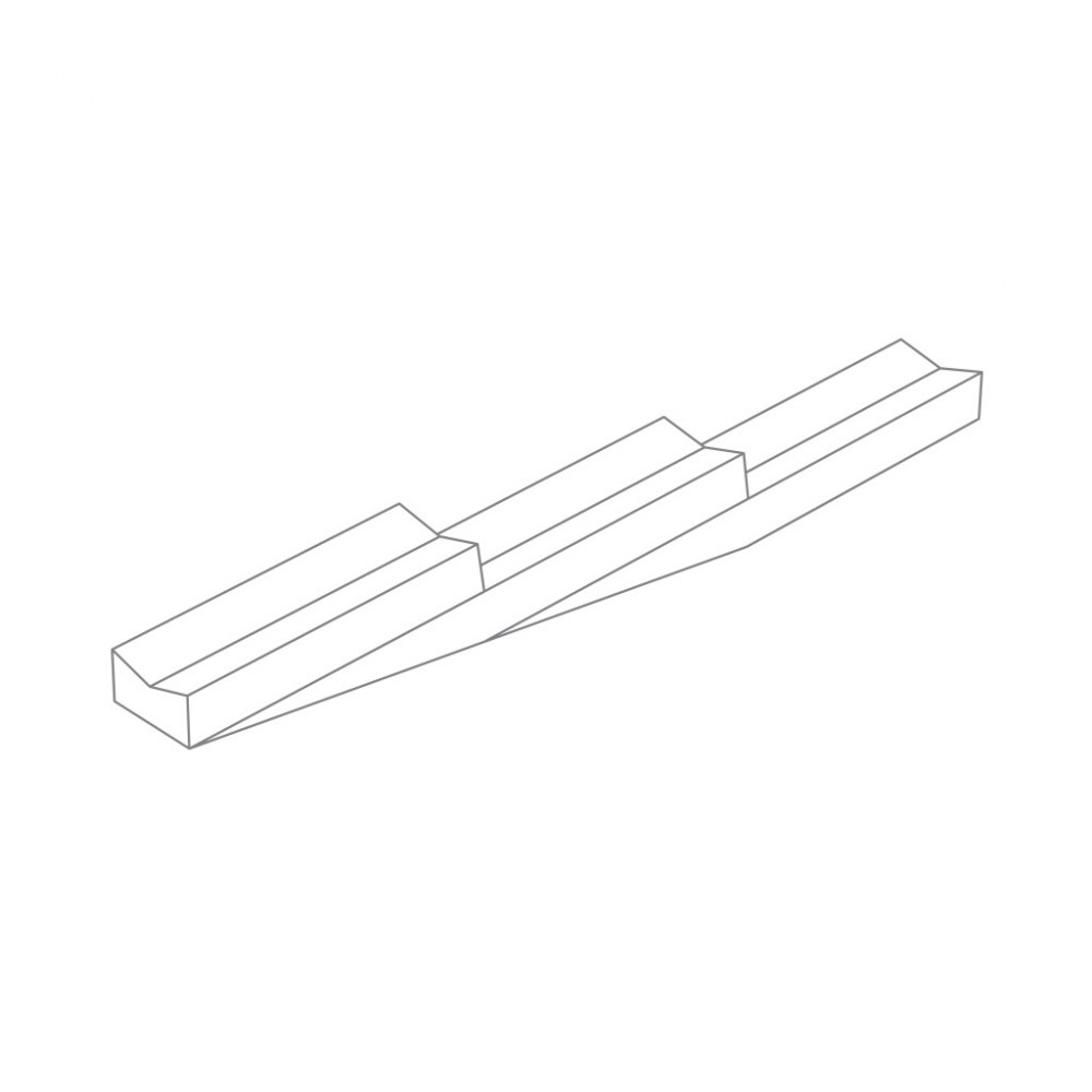 Orford Spice Tray Single - Seasoned Oak