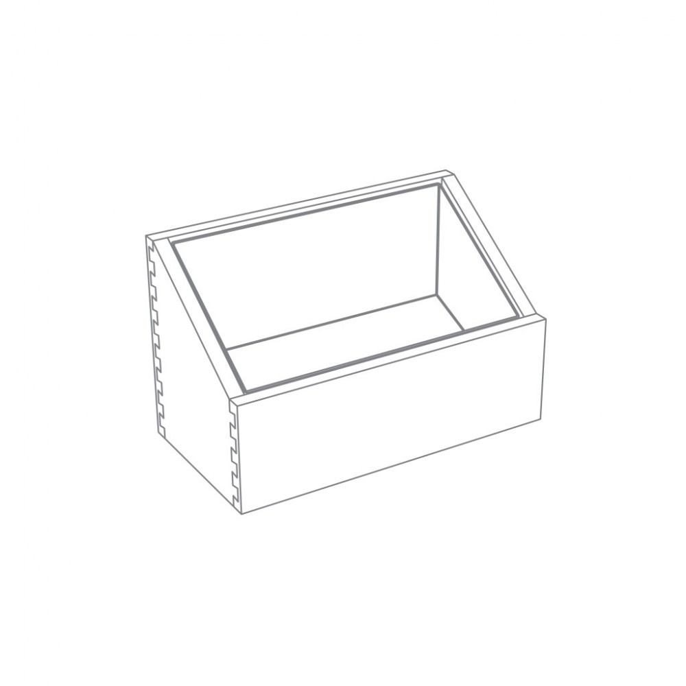 Orford Wet Store Tray Inc SS Tray - Seasoned Oak