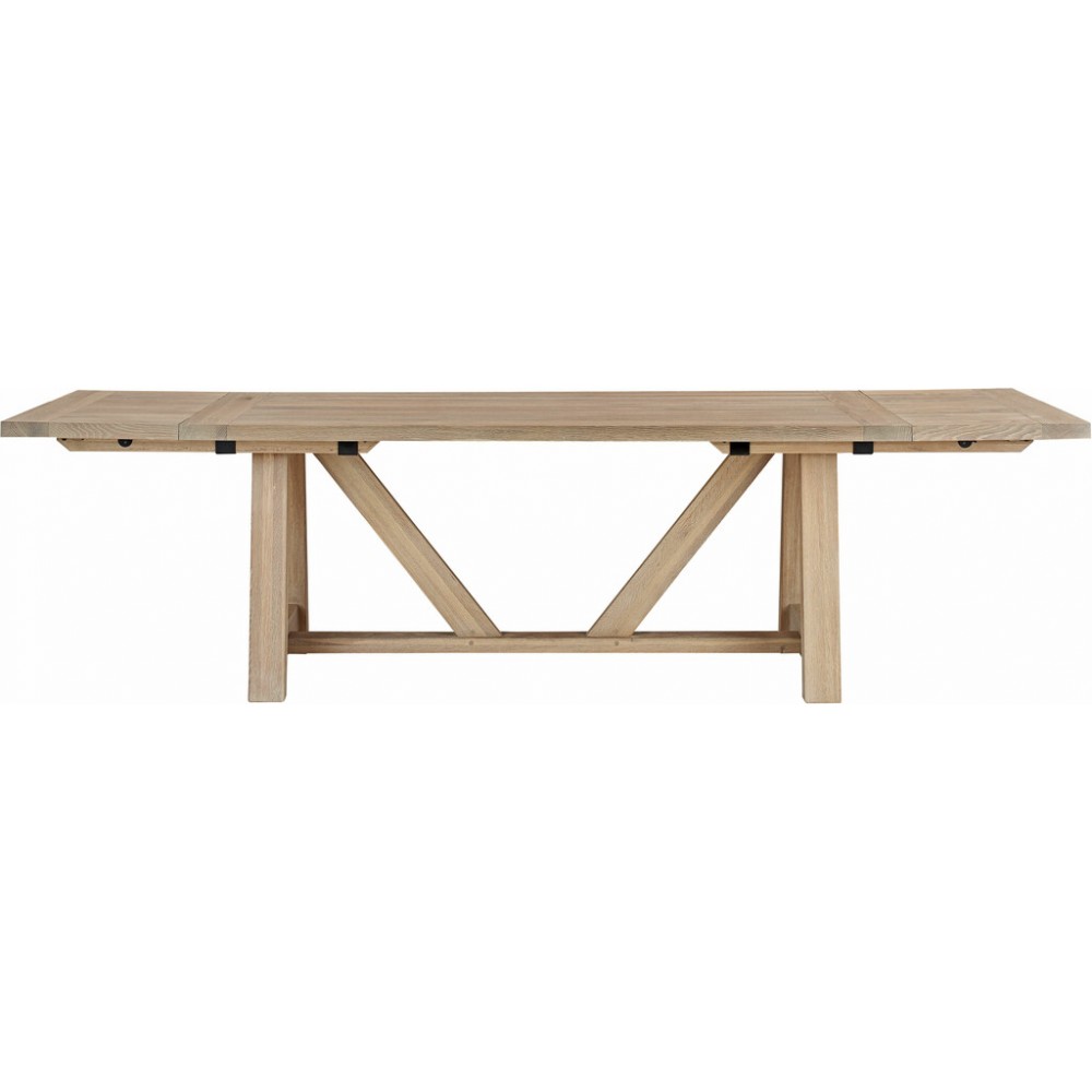 Arundel 184 - 274 Rectangular Extending Table - Natural Oak