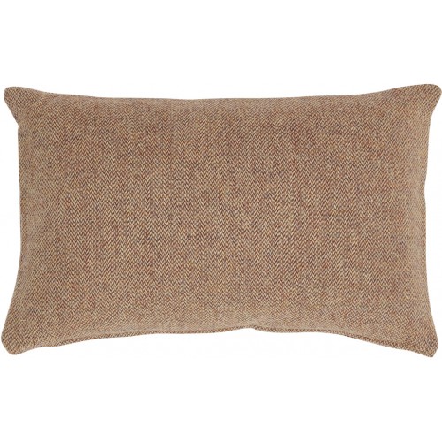 Grace Scatter Cushion Cover 55x35cm - Harris Tweed Marmalade
