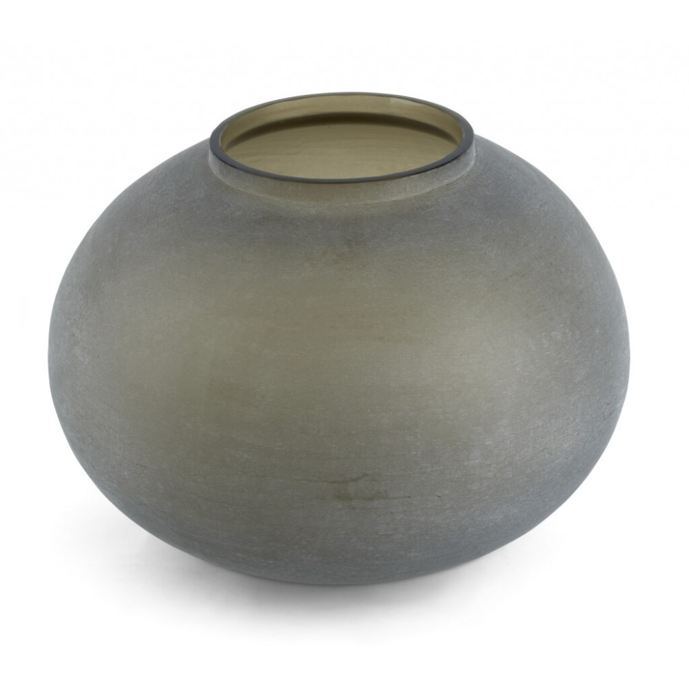 Alconbury Round Vase, Large - Grey