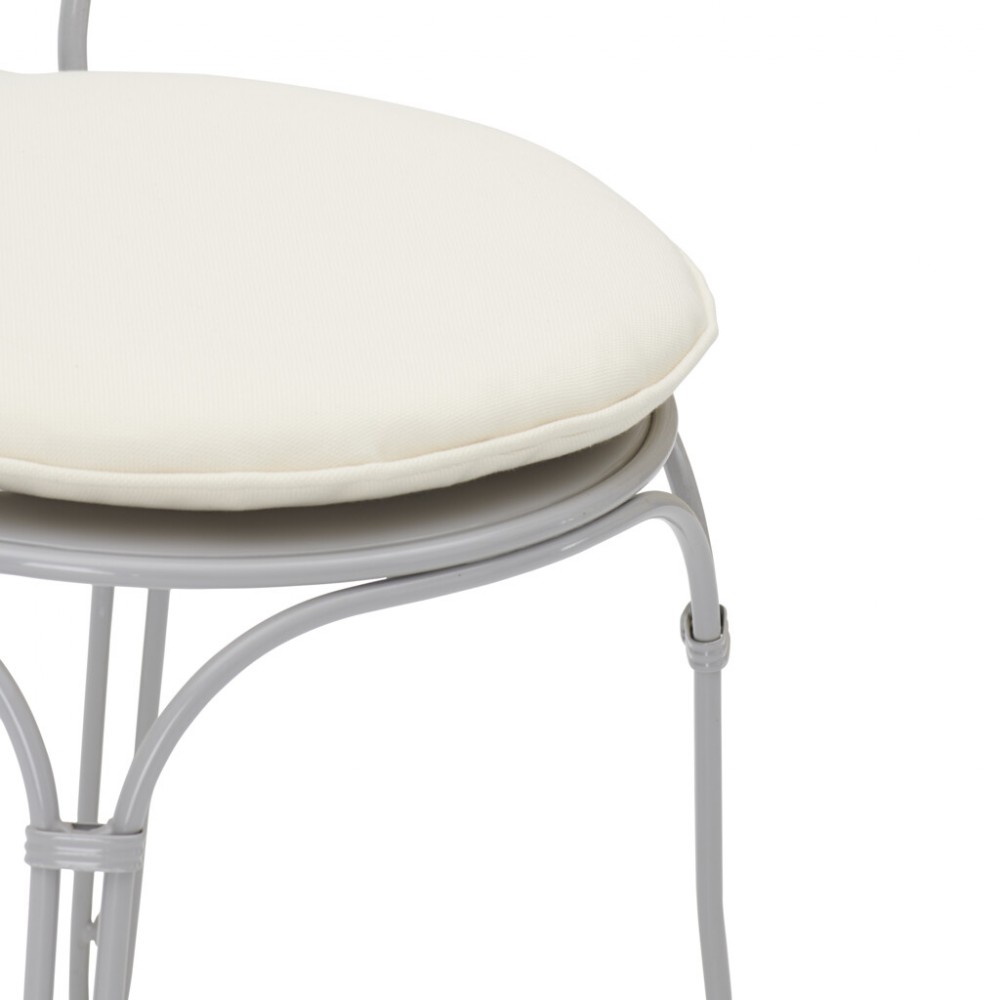 Boscombe Piped Dining Cushion - Oatmeal