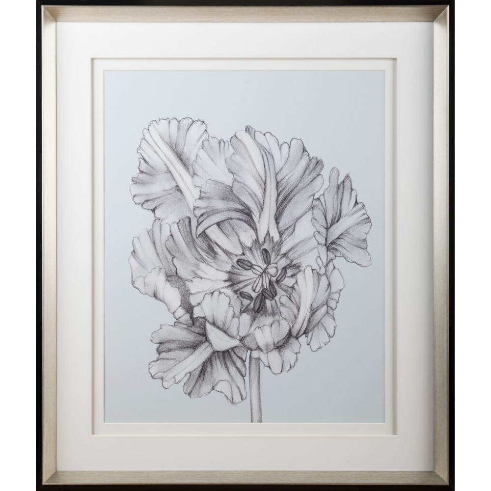 Fleur Charcoal Flower A1