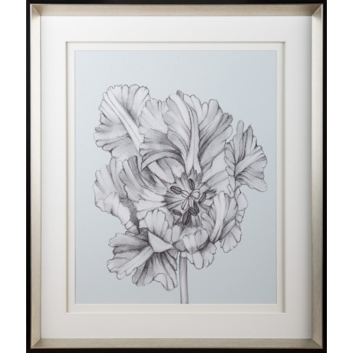 Fleur Charcoal Flower A1