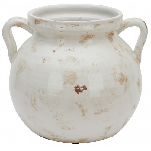 Haybrook Round Vase  - Snow