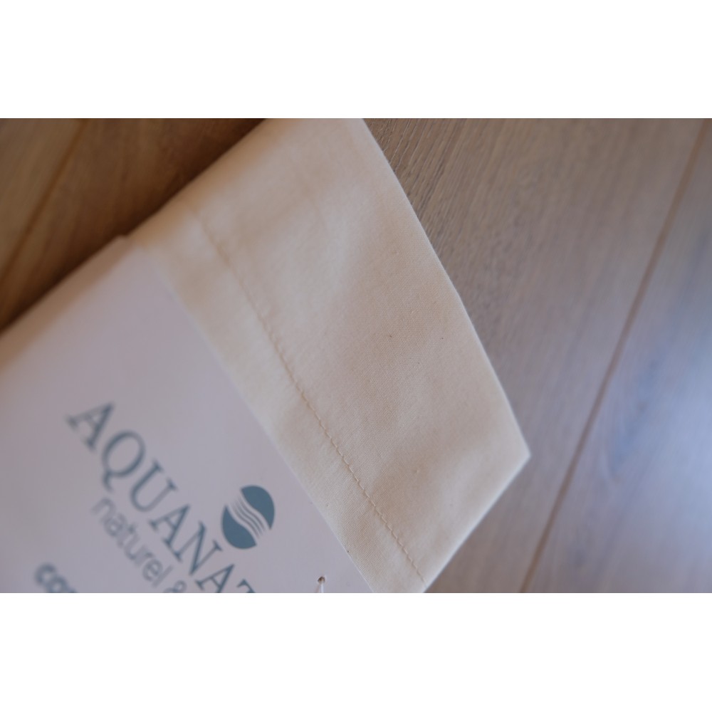 Taie d'oreiller Aquanatura coton biologique 50x70 NATUREL