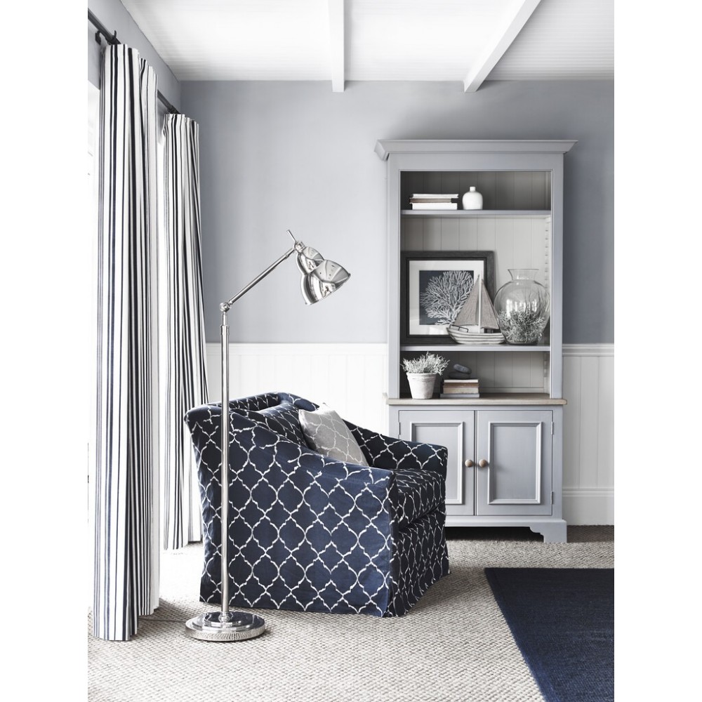 Brompton Floor Lamp Nikel