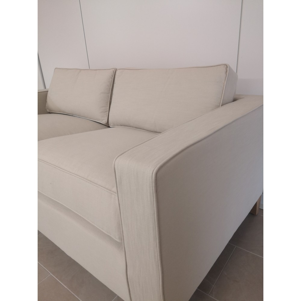 Shoreditch Sofa Small - Clara Natural - Vintage oak