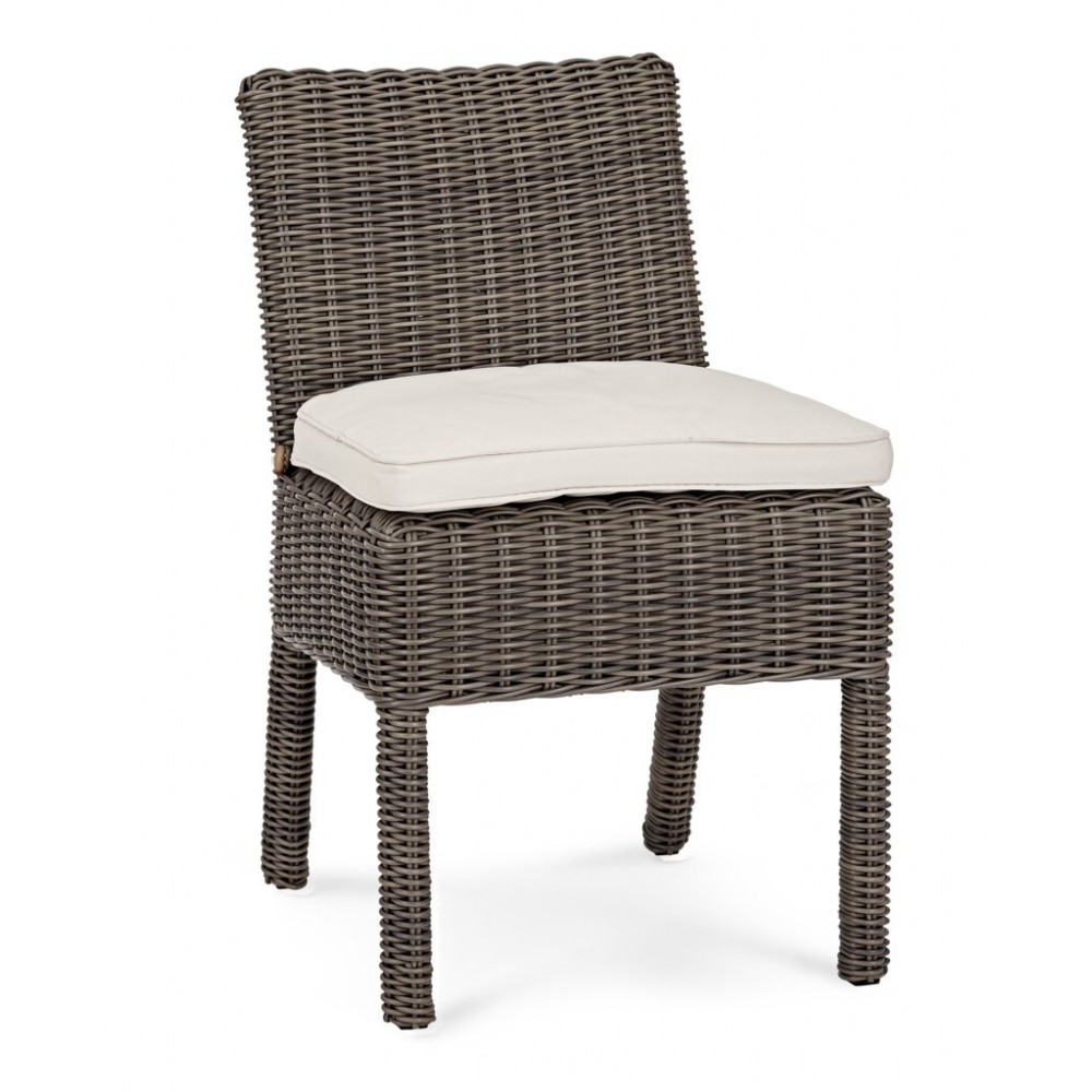 Toulston Dining Chair with Natural Cushion - Reed