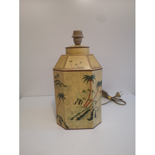 Pied de lampe Asiatides sans abat jour