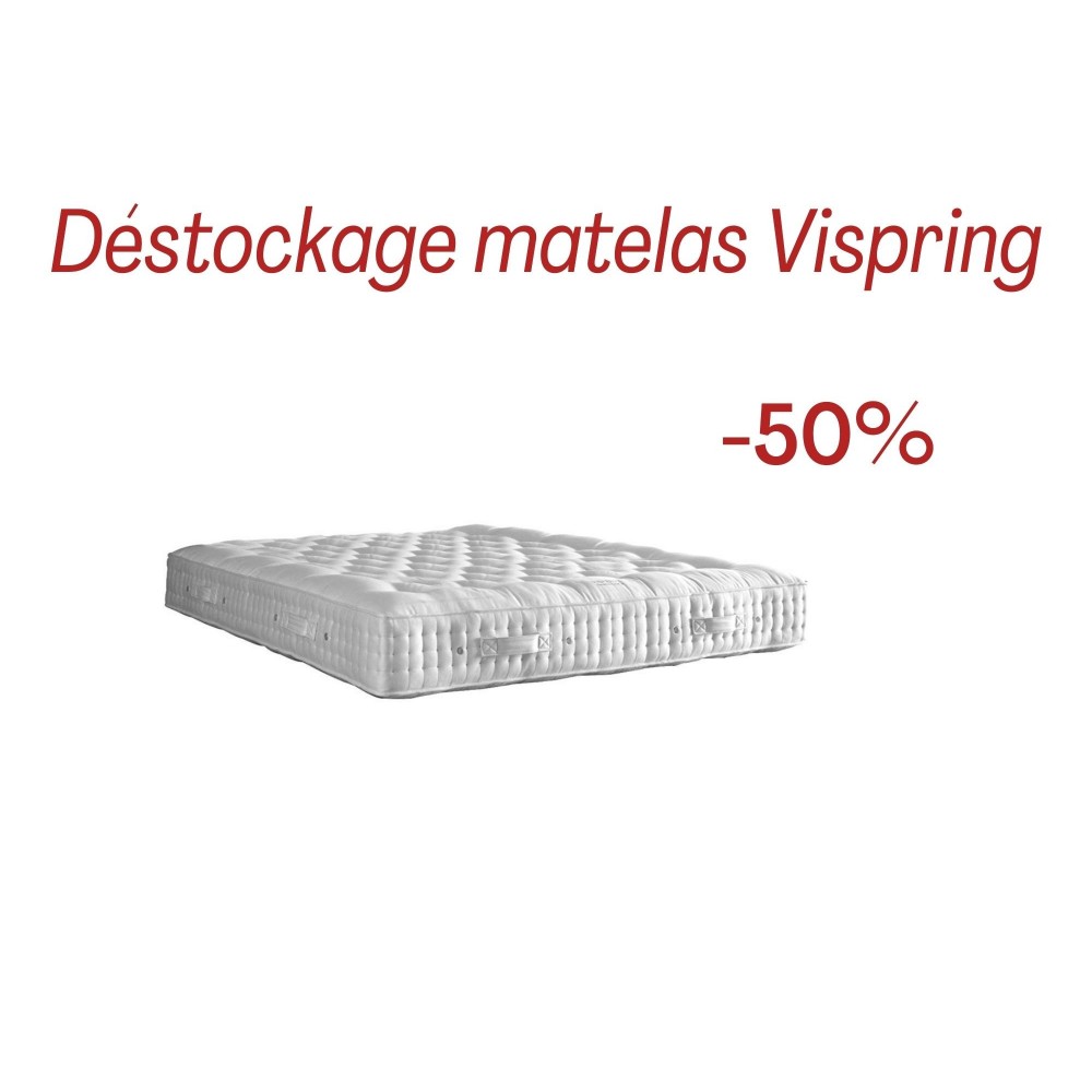 Matelas Vispring TIARA SUPERB 100 x 200 cm ULTRA SOFT