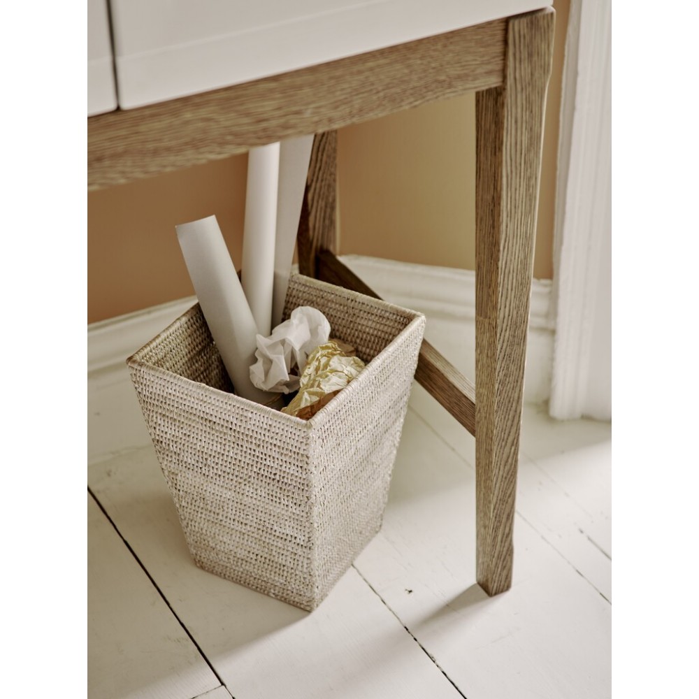 Ashcroft Rec Waste Paper Basket 25x31cm - Silver Reed