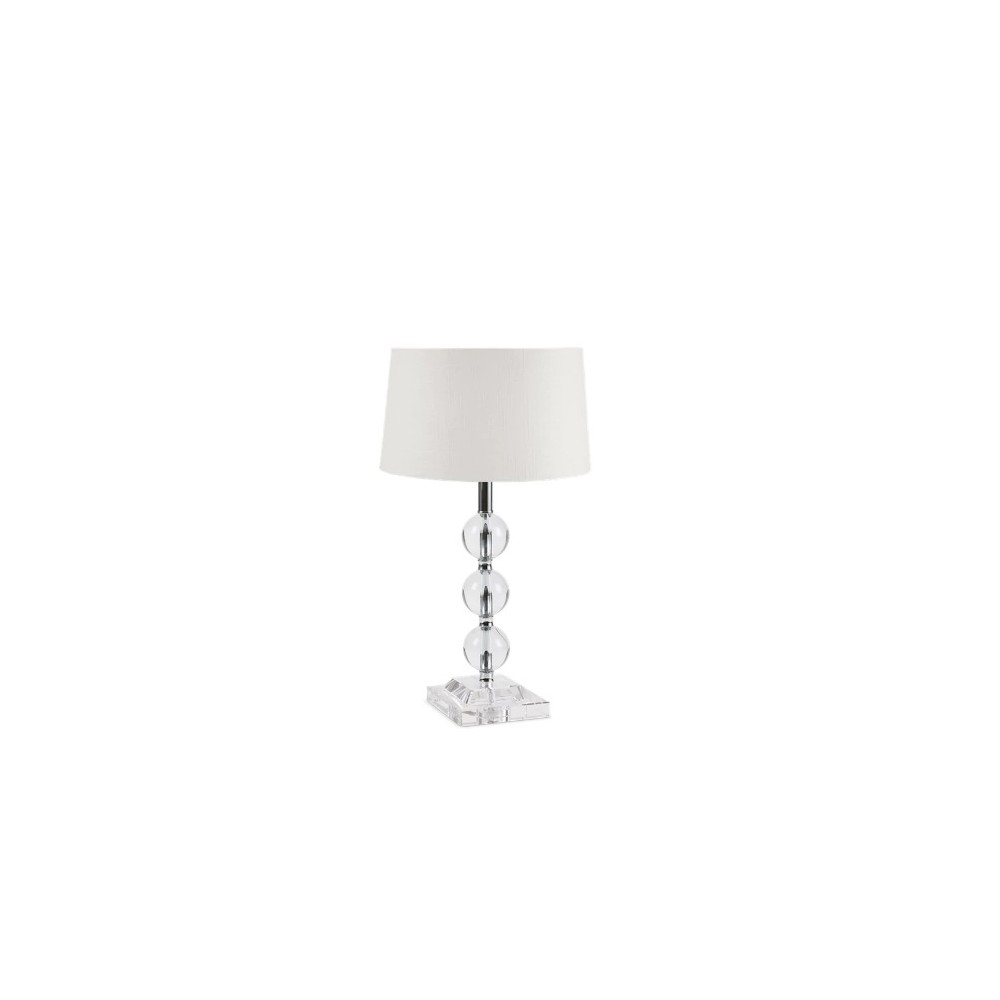 Burlington Small Ball Lamp with 12" Warm White Lucile Shade