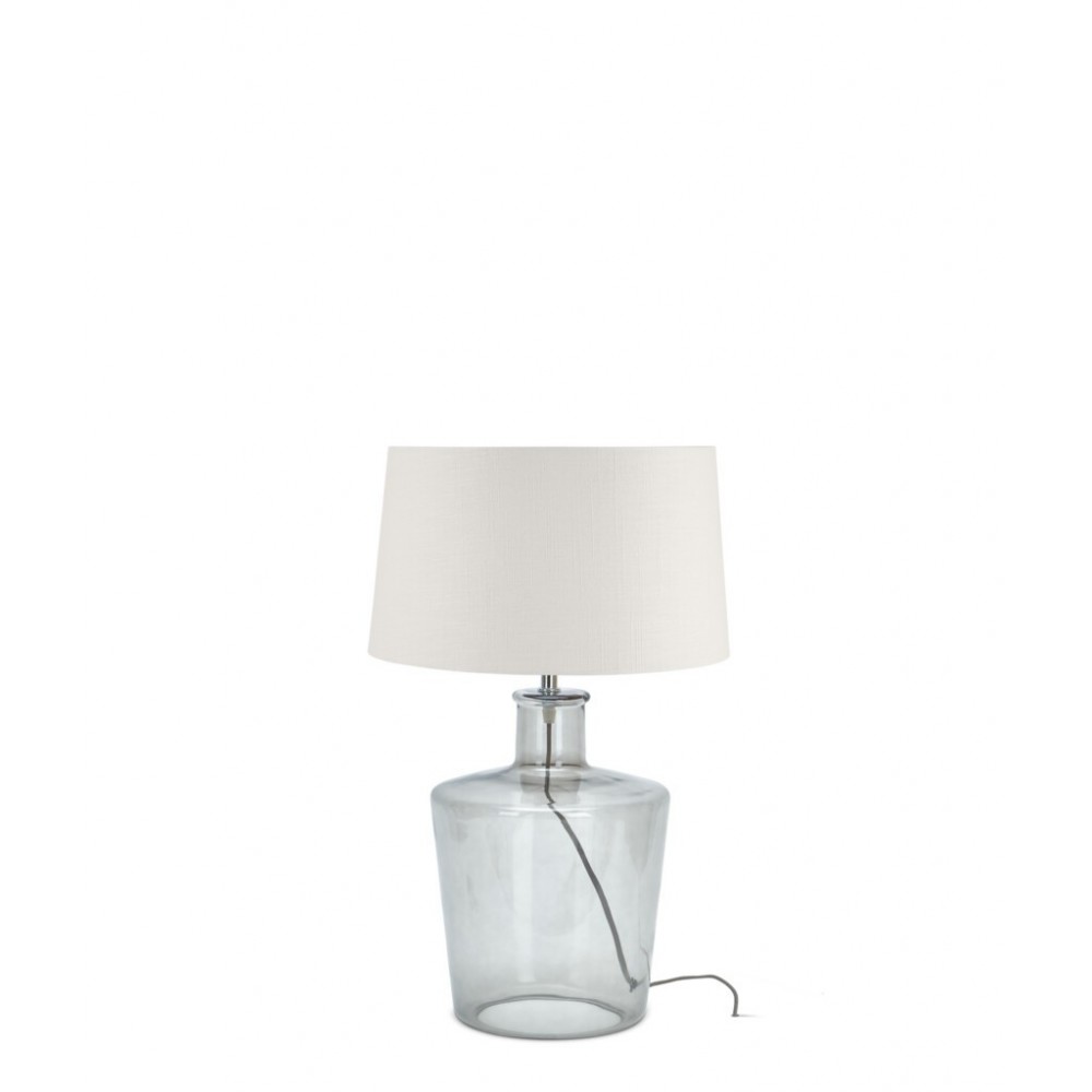 Castleford Medium Lamp - with 15" Lucile WW Shade